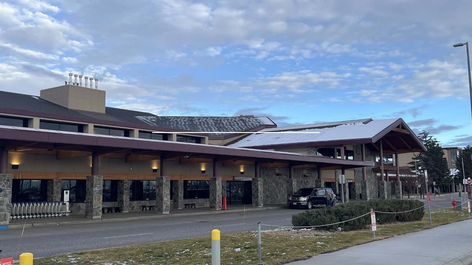 United Airlines BZN Terminal- Bozeman Yellowstone International Airport